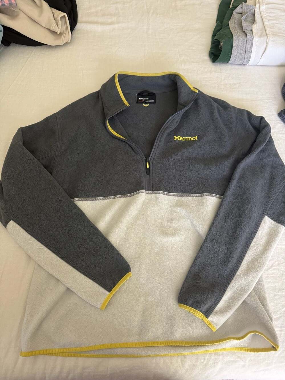 Marmot Rocklin 1/2 Zip Colorblock Fleece Pullover